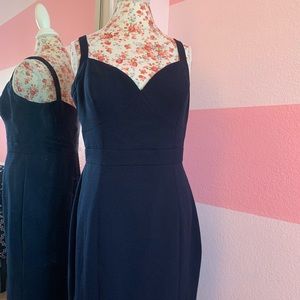 Eliza J Navy Blue Gown